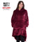 Snuggs Blanket Hoodie Dark Red